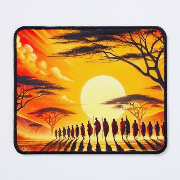 Item preview, Sunrise over the savannah – The journey of the Maasai designed and sold by M-Masterpieces.