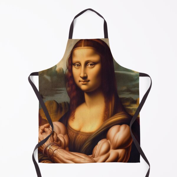 Item preview, La Gioconda, Monna Lisa Superstar, Monna Lisa with muscles, Super Monna Lisa, designed and sold by LaModaLoKa01.