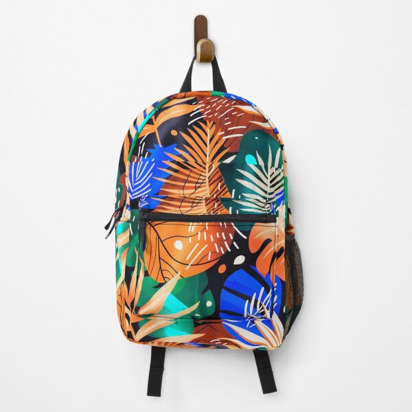 Item preview, Trendy Caribbean Colors Abstract Palm Leaves Art Design designed and sold by DEC02.