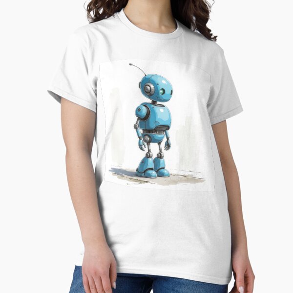 Item preview, A Blue Robot designed and sold by Maridyk4967.
