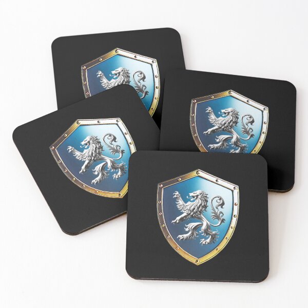 Item preview, Jones Heraldic Shield  The Lion Stands Alone designed and sold by Highlandkings.