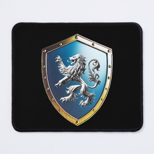 Item preview, Jones Heraldic Shield The Lion Stands Alone designed and sold by Highlandkings.