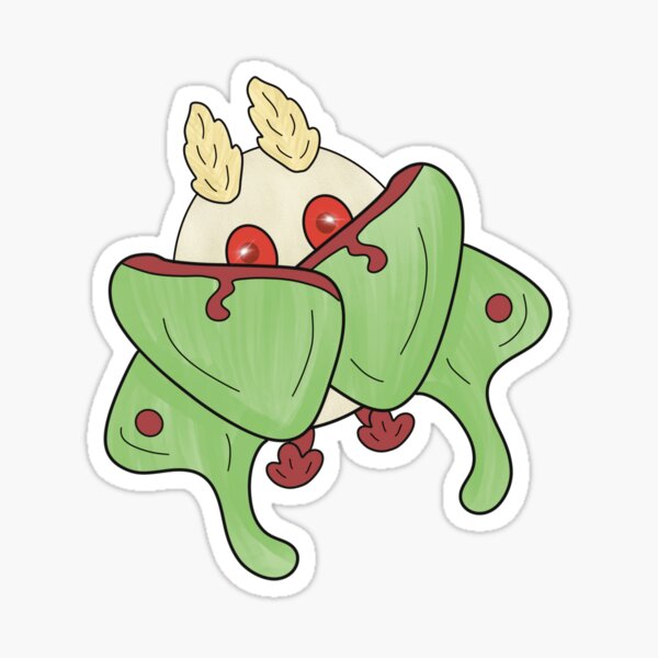 Luna Mothman Sticker