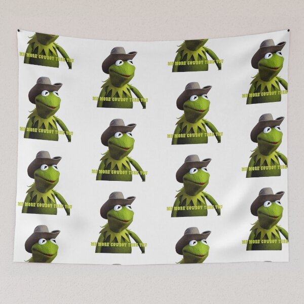 Item preview, cowboy kermit designed and sold by BlueGhosts.