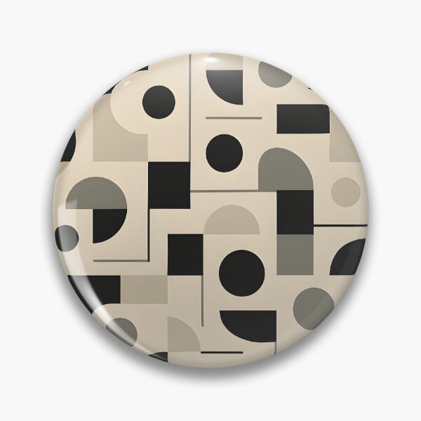 Item preview, Modern Forms – Minimal Geometric Pattern in Neutral Tones designed and sold by Velun.