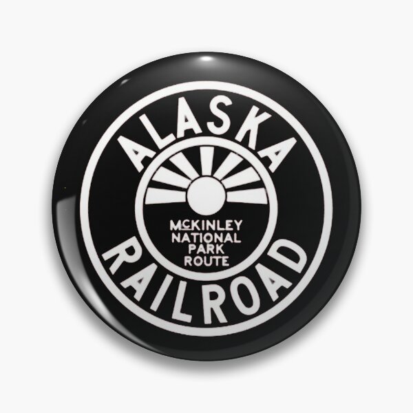 Artikelvorschau, Vintage Alaska Railroad - McKinley National Park Route entworfen und verkauft von QuayTradingCo.