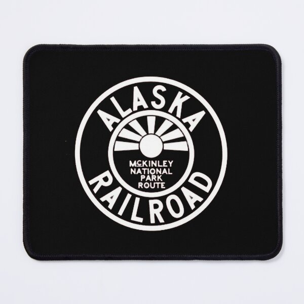 Artikelvorschau, Vintage Alaska Railroad - McKinley National Park Route entworfen und verkauft von QuayTradingCo.