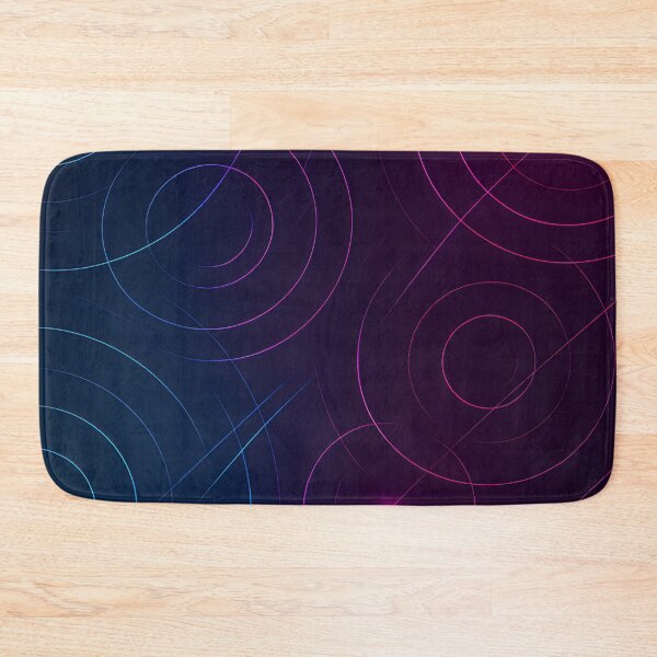 Item preview, Neon Echo – Futuristic Circular Pulse Pattern designed and sold by Velun.