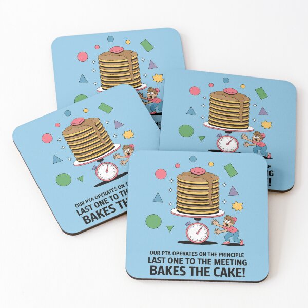 Item preview, PTA Quote Don't Be Late Or You Bake designed and sold by SurrealArtSzysz.