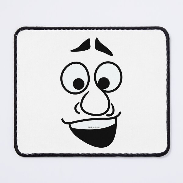 Item preview, Game Face Smiling Face designed and sold by giddygoldfinch.