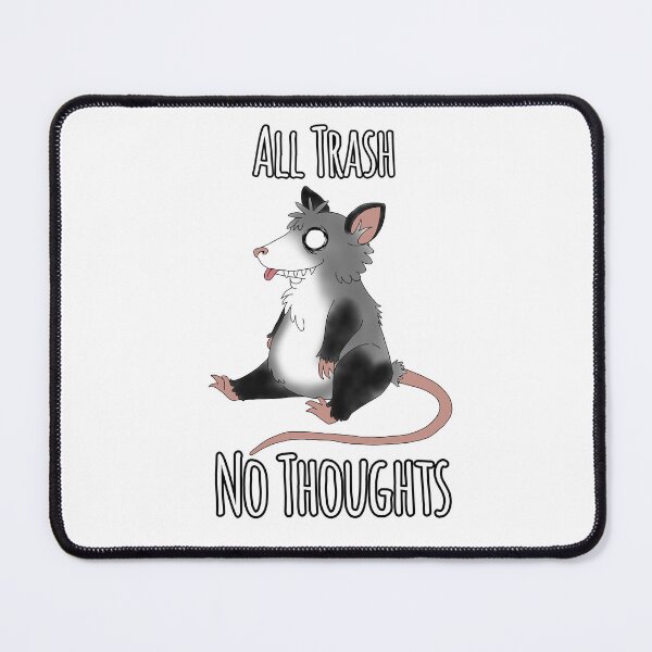 Item preview, All Trash No Thoughts designed and sold by CatsToCrows.