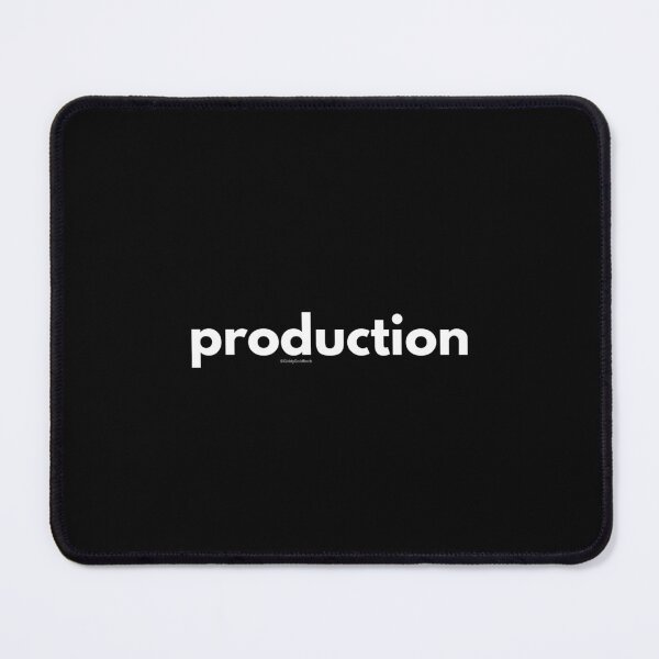 Item preview, Production in black designed and sold by giddygoldfinch.