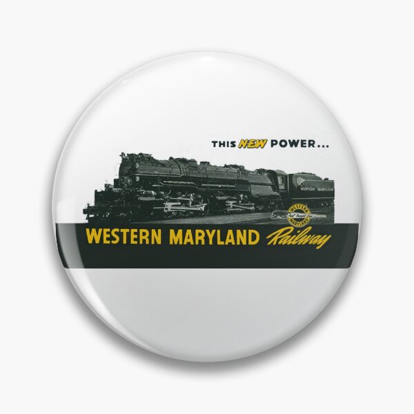 Artikelvorschau, Vintage Western Maryland Railroad entworfen und verkauft von QuayTradingCo.