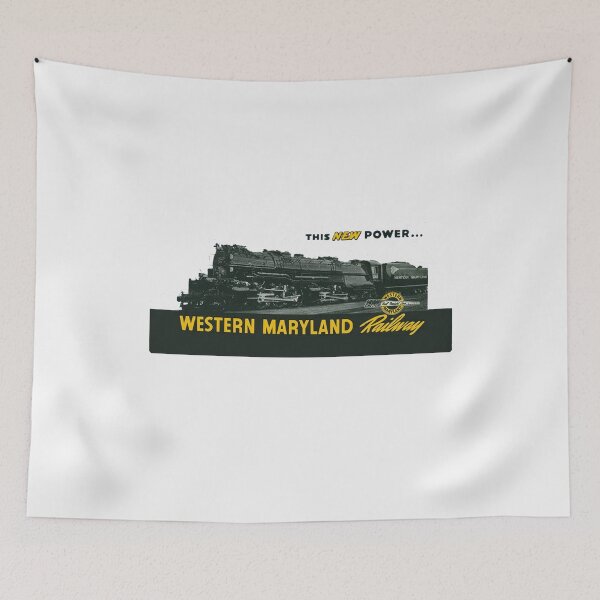 Artikelvorschau, Vintage Western Maryland Railroad entworfen und verkauft von QuayTradingCo.