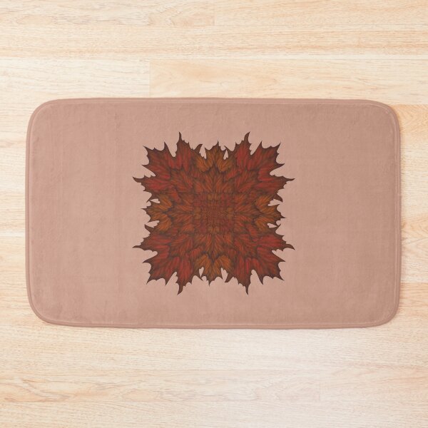 Item preview, Star made of red maple leaves designed and sold by Cherevan.
