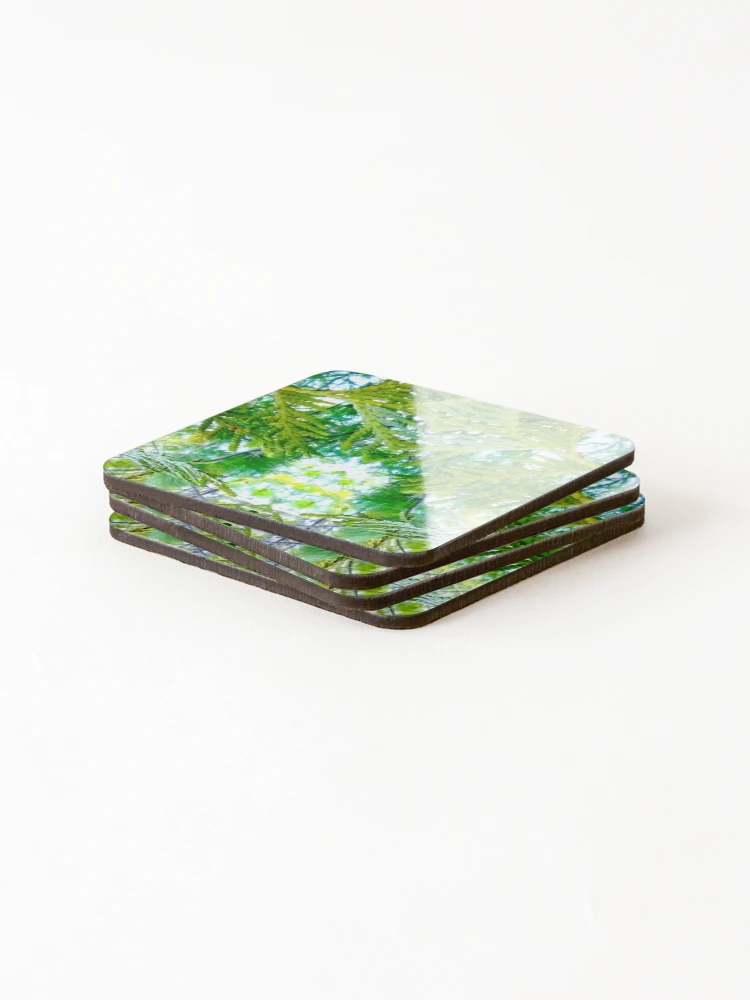 Thumbnail 4 of 5, Coasters (Set of 4), Gaia designed and sold by InfinitePathArt.