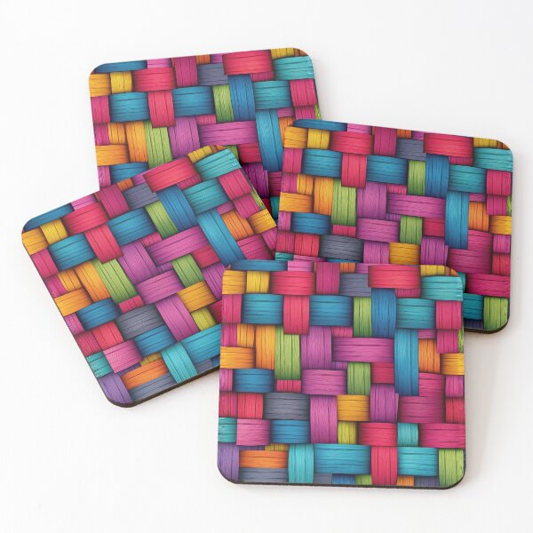 Item preview, Multicolored Woven Wood Texture Seamless Pattern Design designed and sold by bAIryBarn.