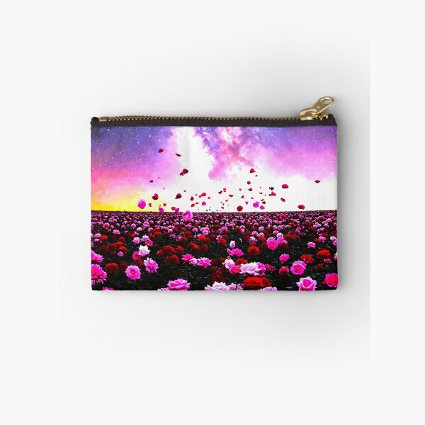 Item preview, Enchanting Rose Garden Under a Breathtaking Milky Way sky designed and sold by Fantabulous.