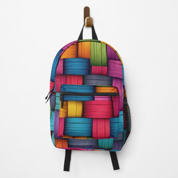 Item preview, Multicolored Woven Wood Texture Seamless Pattern Design designed and sold by bAIryBarn.