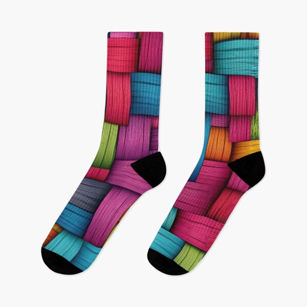 Item preview, Multicolored Woven Wood Texture Seamless Pattern Design designed and sold by bAIryBarn.