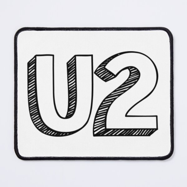 Item preview, U2 Band Typography Design designed and sold by EwellEichma.