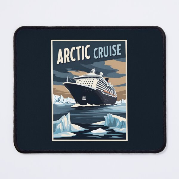 Item preview, A Vintage Travel Illustration of an Arctic Cruise designed and sold by GoodOldVintage.
