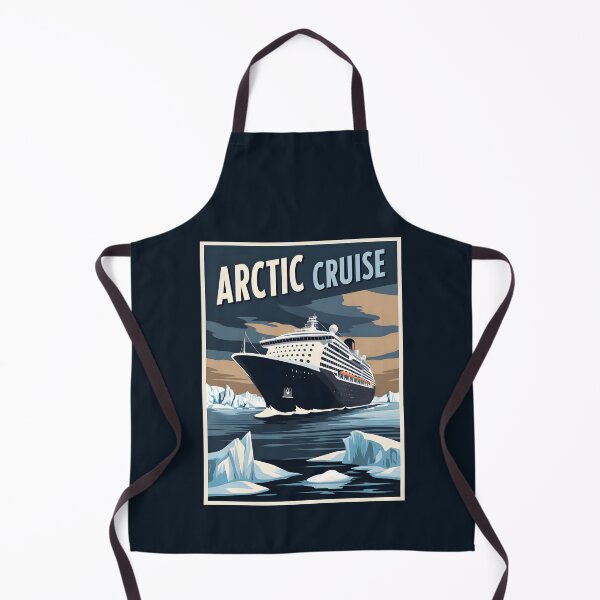 Item preview, A Vintage Travel Illustration of an Arctic Cruise designed and sold by GoodOldVintage.