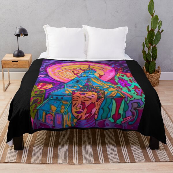 Item preview, My Temple ~ Artwork By Gino Maccaroni Colorful Design designed and sold by EarthArtDesigns.