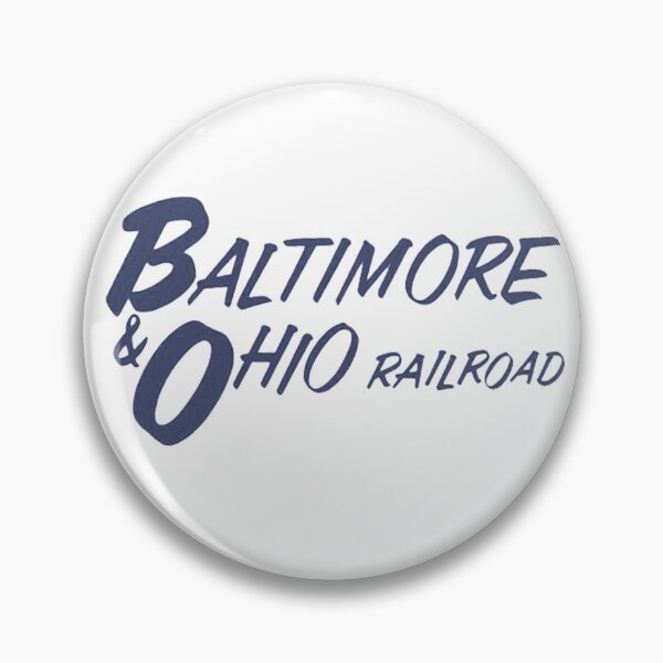 Artikelvorschau, Vintage Baltimore and Ohio Railroad entworfen und verkauft von QuayTradingCo.