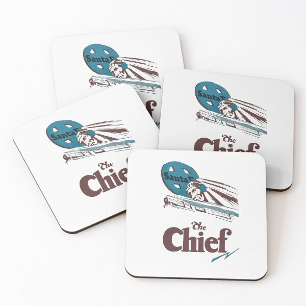 Item preview, Vintage Santa Fe Railroad - The Chief designed and sold by QuayTradingCo.