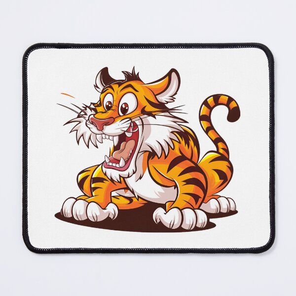 Item preview, Majestic Tiger Sticker | Bold Jungle Cat with Stripes and Attitude | Fierce Yet Playful Tiger Illustration | Wild Animal with Expressive Eyes | Striking Big Cat Character Art designed and sold by PaintedPixels01.