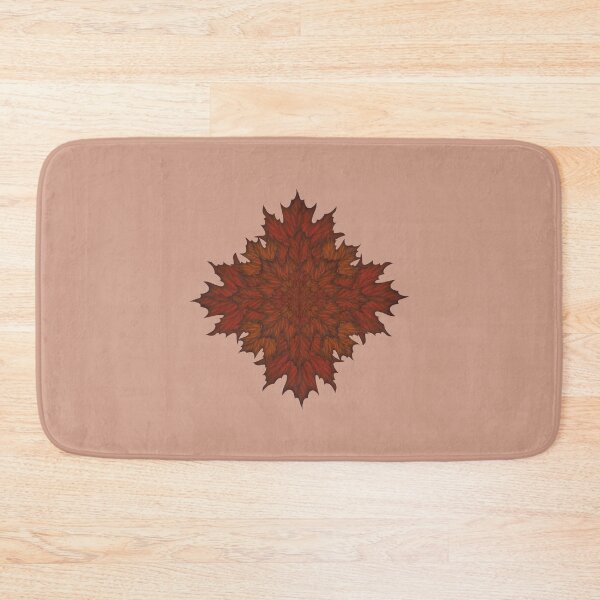 Item preview, Star made of red maple leaves designed and sold by Cherevan.