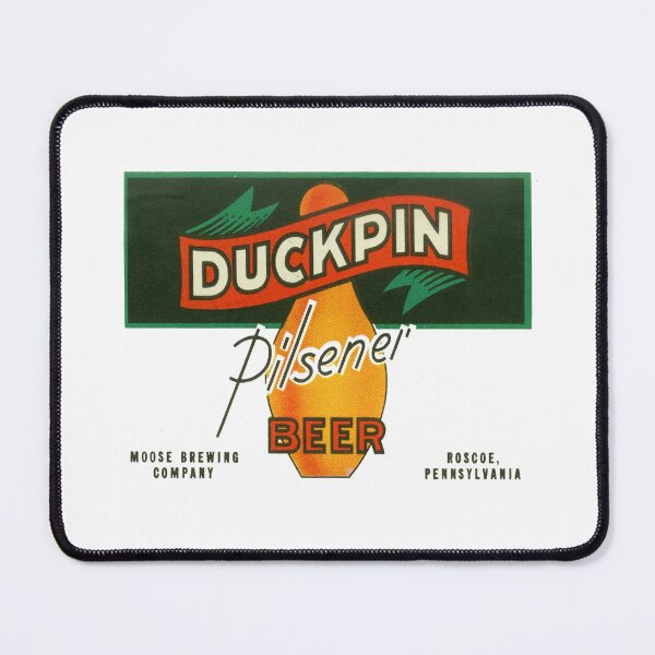 Item preview, Vintage Duckpin Pilsener - Moose Brewing Company - Roscoe, Pennsylvania designed and sold by QuayTradingCo.