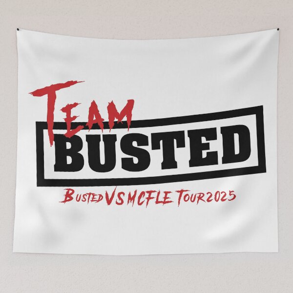 Item preview, Team Tour 2025 T Shirt, Busted Tshirt, Busted vs McFly Party Shirt designed and sold by LittleNhutton.
