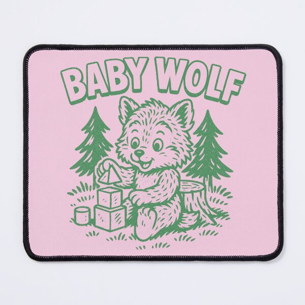 Item preview, Baby Wolf Building Block Fun designed and sold by zzz888.