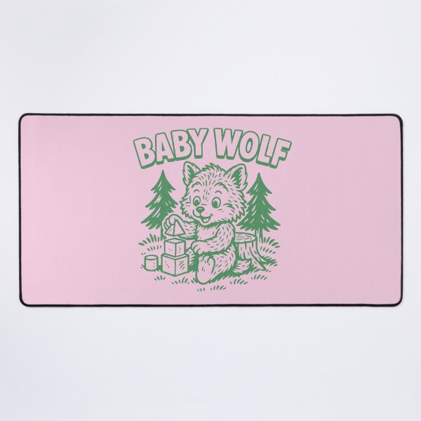 Item preview, Baby Wolf Building Block Fun designed and sold by zzz888.