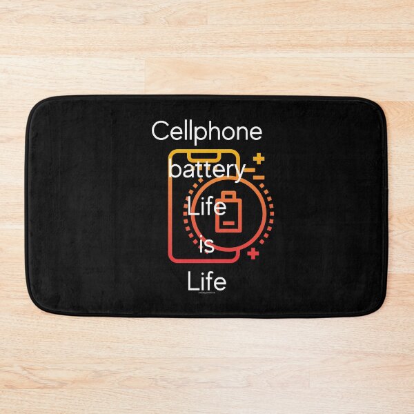 Item preview, Cellphone Battery Life Shirt designed and sold by giddygoldfinch.