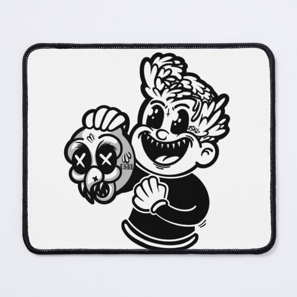 Item preview, Old school cartoon guy with had in arm designed and sold by МАГАЗИН TSKL.