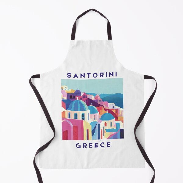 Artikelvorschau, Santorin, Griechenland – Ägäisches Leuchten entworfen und verkauft von WanderingPrints.