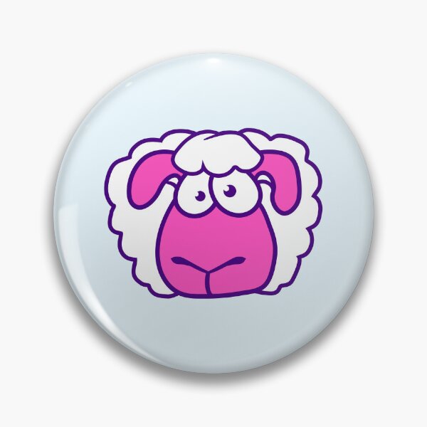 Item preview, Stupid Sheep Face Head Funny Anxious Cool Stare designed and sold by shirt-o-mat.