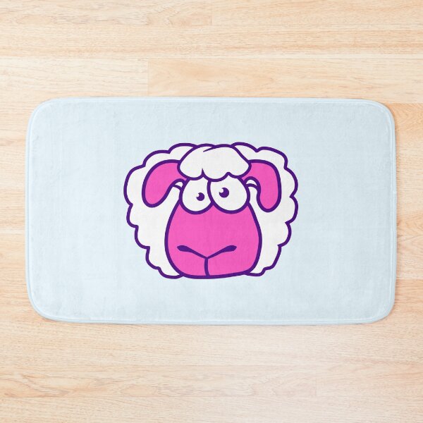 Item preview, Stupid Sheep Face Head Funny Anxious Cool Stare designed and sold by shirt-o-mat.