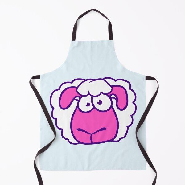 Item preview, Stupid Sheep Face Head Funny Anxious Cool Stare designed and sold by shirt-o-mat.