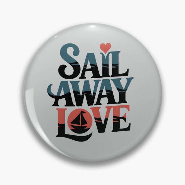 Item preview, Sail Away Love: Vintage Nautical Typography & Coastal Love Text designed and sold by MindfulVisionz.