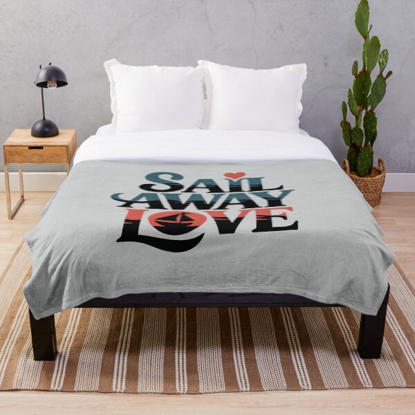 Artikelvorschau, Sail Away Love: Vintage-Nautiktypografie & Küstenliebestext entworfen und verkauft von MindfulVisionz.