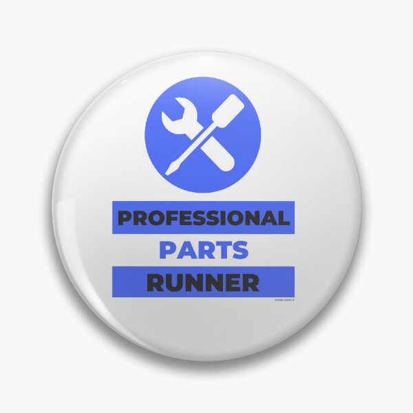 Item preview, Professional Parts Runner designed and sold by giddygoldfinch.