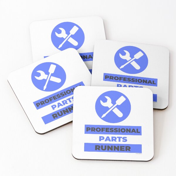 Item preview, Professional Parts Runner designed and sold by giddygoldfinch.
