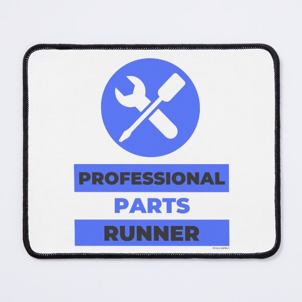 Item preview, Professional Parts Runner designed and sold by giddygoldfinch.