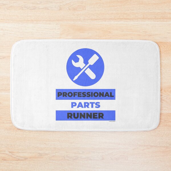 Item preview, Professional Parts Runner designed and sold by giddygoldfinch.