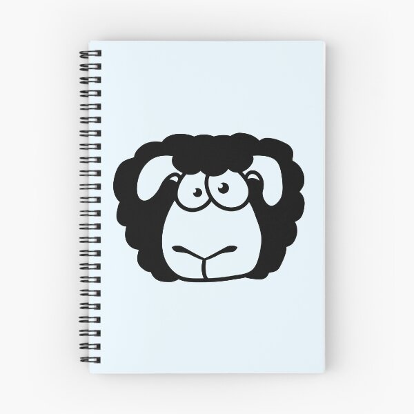Item preview, Stupid Sheep Face Head Funny Anxious Cool Stare designed and sold by shirt-o-mat.