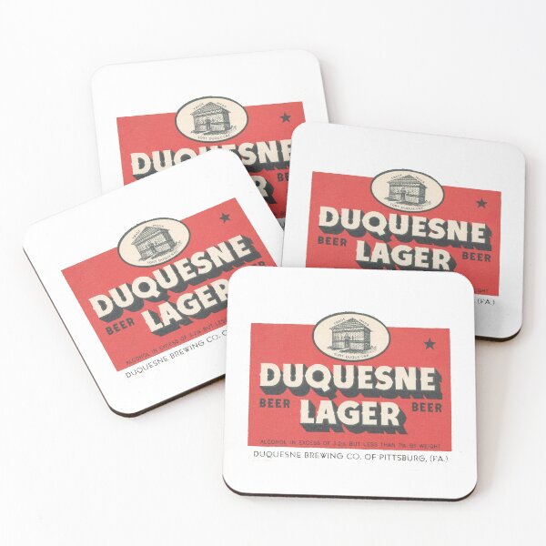 Item preview, Vintage Duquesne Lager - Duquesne Brewing Co. - Pittsburgh, Pennsylvania designed and sold by QuayTradingCo.